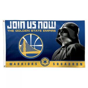 Golden State Warriors Empire Squad Flag‎ Banner New 3x5 Ft